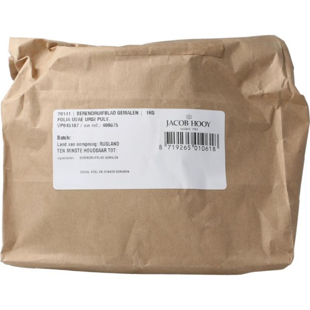 Jacob Hooy Berendruifblad gemalen (1 Kilogram)