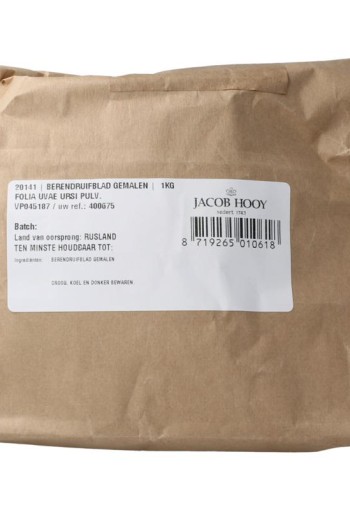 Jacob Hooy Berendruifblad gemalen (1 Kilogram)