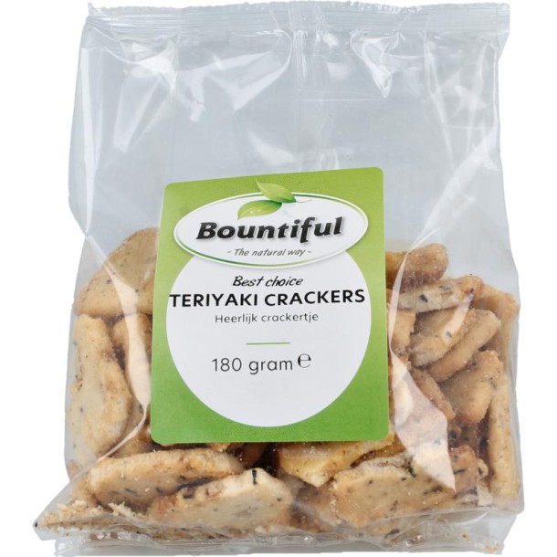 Bountiful Teriyaki crackers (180 Gram)