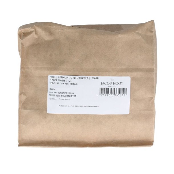 Jacob Hooy Afrikaantjes heel/tagees (250 Gram)