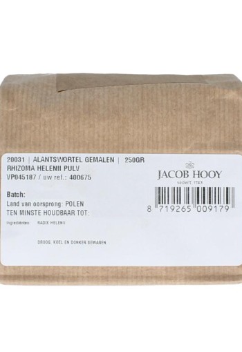 Jacob Hooy Alantswortel gemalen (250 Gram)