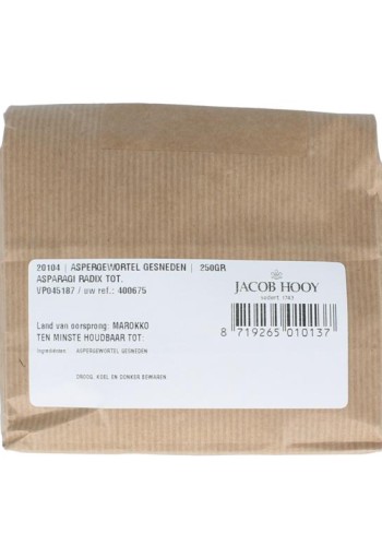 Jacob Hooy Aspergewortel gesneden (250 Gram)