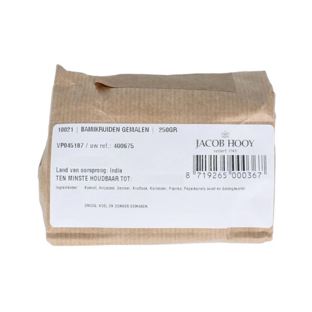 Jacob Hooy Bamikruiden gemalen (250 Gram)