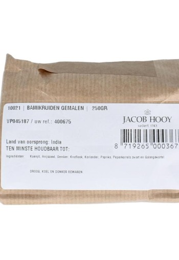 Jacob Hooy Bamikruiden gemalen (250 Gram)