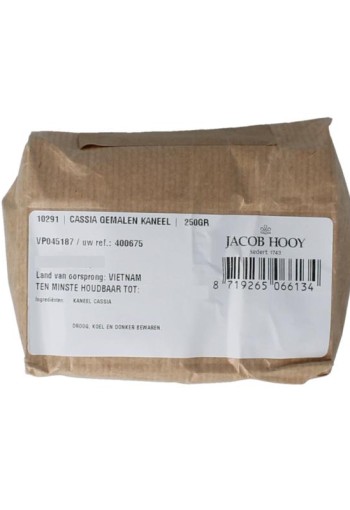 Jacob Hooy Cassia gemalen kaneel (250 Gram)