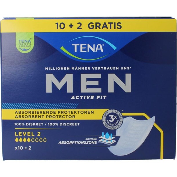 Tena Men active fit L2 (12 Stuks)