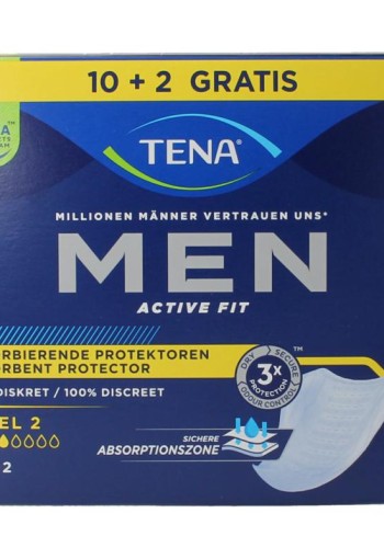 Tena Men active fit L2 (12 Stuks)