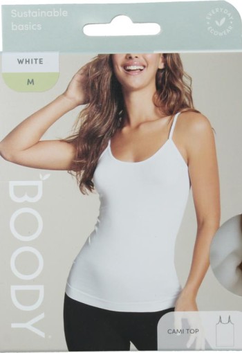 Boody Cami top wit M (1 Stuks)
