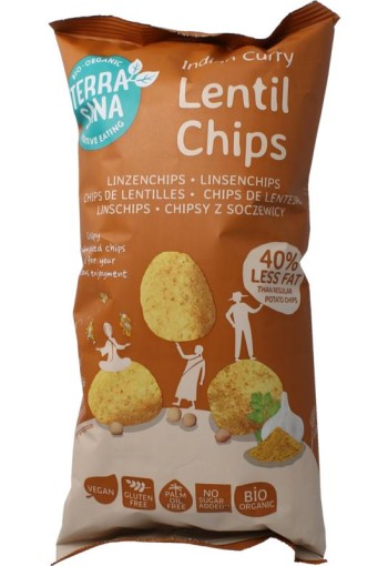 Terrasana Linzenchips Indian curry bio (75 Gram)