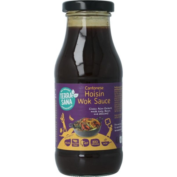 Terrasana Hoisin woksaus bio (240 Milliliter)