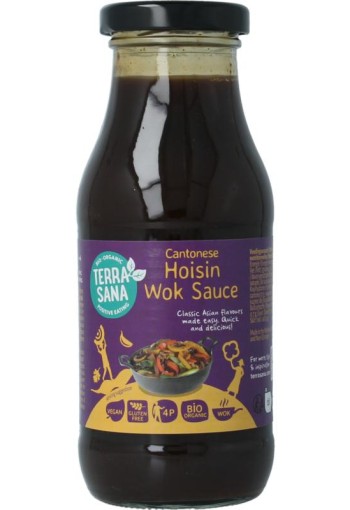 Terrasana Hoisin woksaus bio (240 Milliliter)