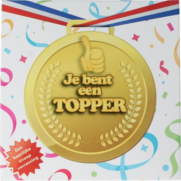 Voor Jou! Avondvierdaagse snoep: Je bent een topper! (1 Stuks)