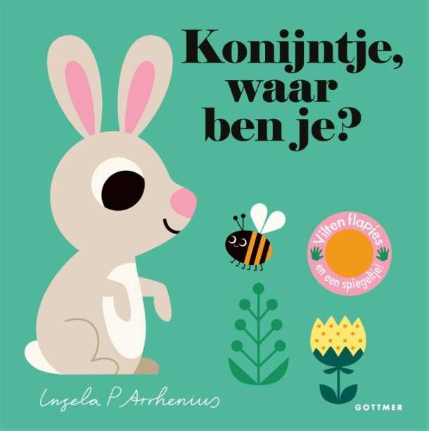 Flapjesboek: Konijntje, waar ben je. 2+