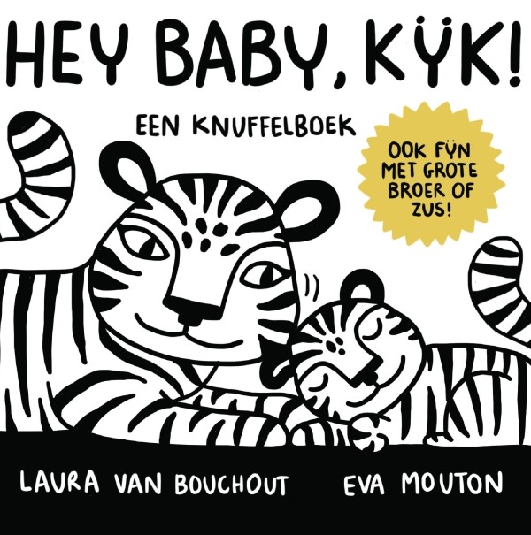 Kartonboek: Hey Baby, kijk! 1+