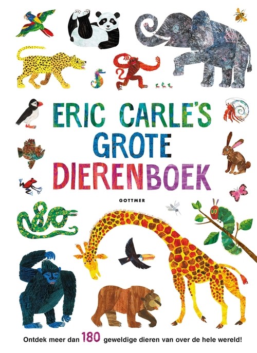 Kartonboek: Eric Carle's grote dierenboek. 3+
