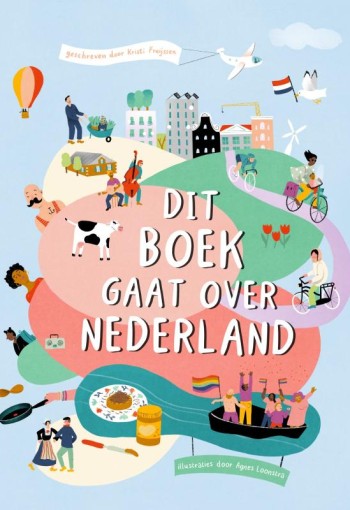 Kartonboek: Dit boek gaat over Nederland. 4+