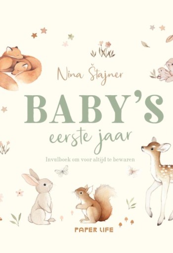 Prentenboek: Baby's eerste jaar. Invulboek.