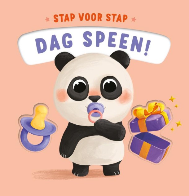 Kartonboek: Dag speen! - Stap voor stap