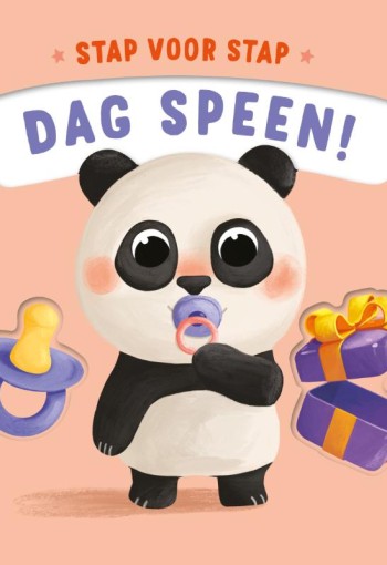 Kartonboek: Dag speen! - Stap voor stap