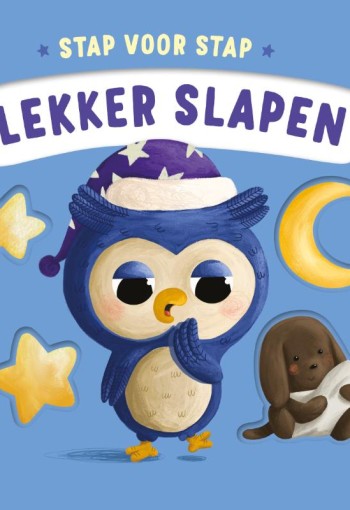 Kartonboek: Lekker slapen - stap voor stap