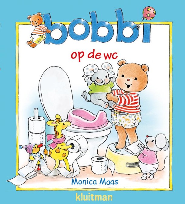 Prentenboek: Bobbi op de wc. 2+