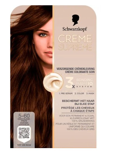 Schwarzkopf Creme Supreme Haarkleuring 5-60 Chocoladebruin
