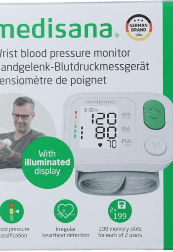Medisana Polsbloeddrukmeter BW 345 (1 Stuks)