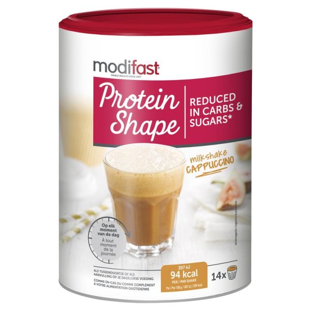 Modifast Proteine shape milkshake cappuccino (420 Gram)