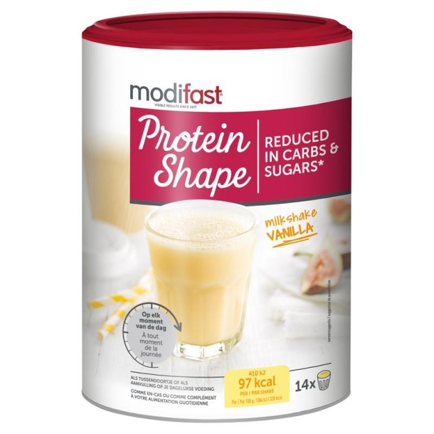 Modifast Proteine shape milkshake vanille (420 Gram)