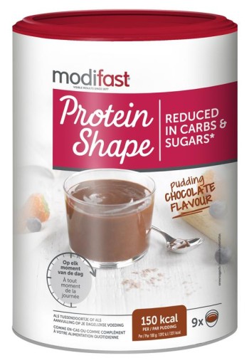Modifast Proteine shape pudding chocolate (405 Gram)