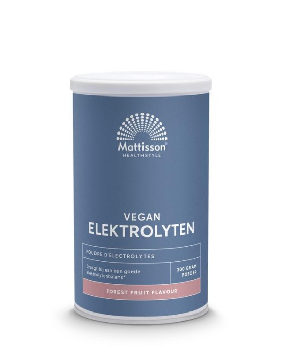 Mattisson Elektrolyten poeder forest fruit (300 Gram)