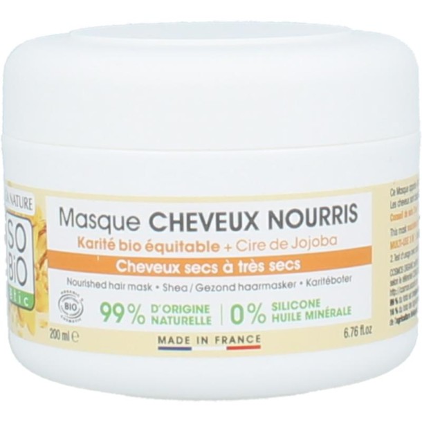 So Bio Etic Hairmask nourishing shea butter bio (200 Milliliter)