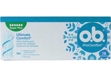 OB Tampons procomfort super plus 16 Stuks