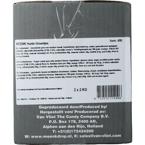 Meenk Harde groentjes (4 Kilogram)