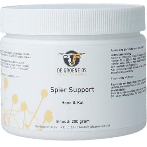 Groene Os Spier support hond & kat (200 Gram)