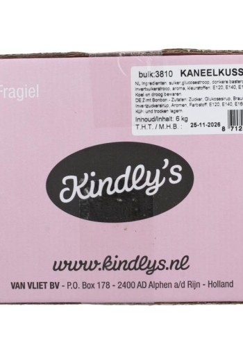 Kindly's Kaneelkussentjes (6 Kilogram)