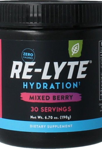 Re-Lyte Hydration drankmix gemengde bessen (190 Gram)