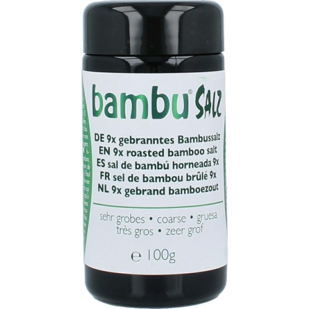 Bambu Salz Bamboezout zeer grof 9x gebrand (100 Gram)