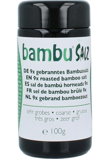 Bambu Salz Bamboezout zeer grof 9x gebrand (100 Gram)