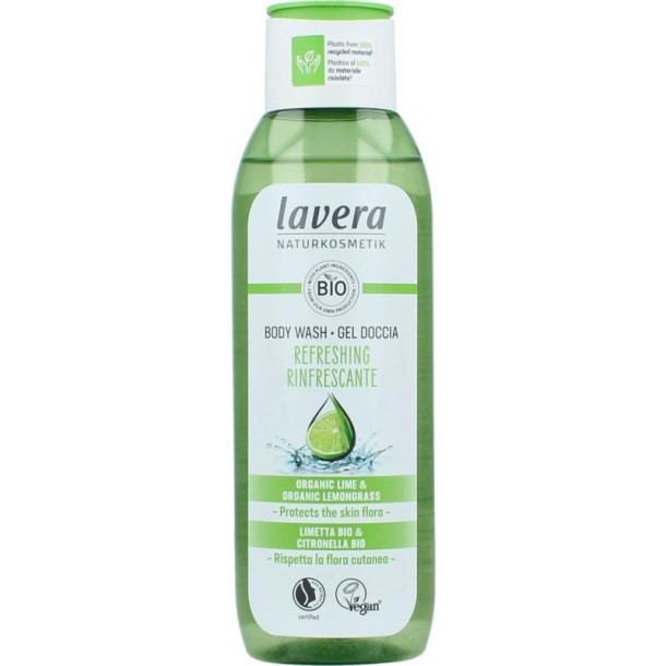 Lavera Douchegel / body wash refreshing bio (250 Milliliter)