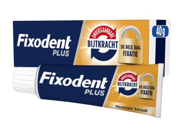 Fixodent Plus Duo Premium Kleefpasta - 40 GR