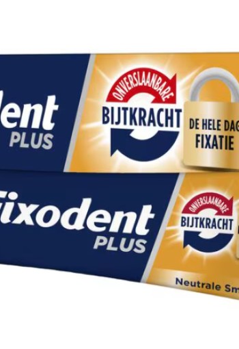 Fixodent Plus Duo Premium Kleefpasta - 40 GR