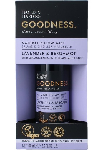 Baylis & Harding Goodness sleep pillow mist lavender & bergamot (100 Milliliter)