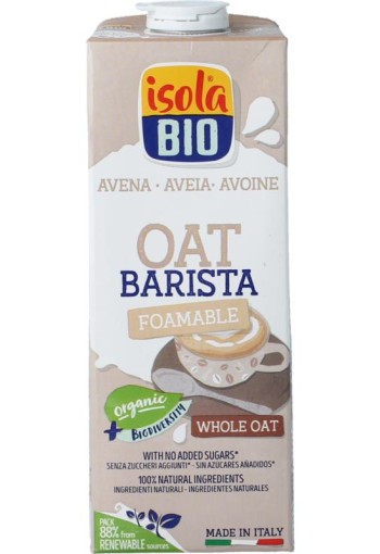 Isola Bio Oat barista bio (1 Liter)