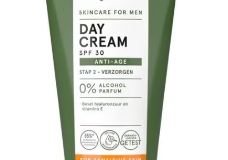 Etos For Men Sensitive & Anti-ageing Dagcrème met SPF30