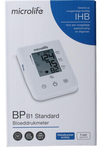 Microlife BPB1 Bloeddrukmeter standaard (1 Stuks)