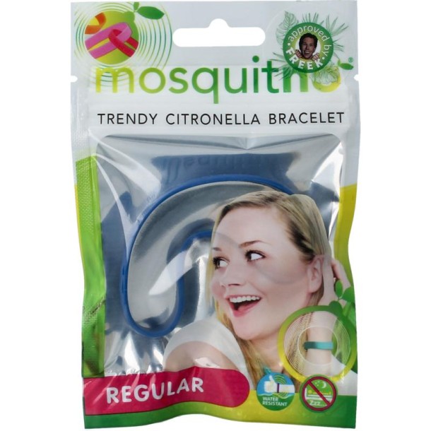 Mosquitno Citronella regular bracelet (1 Stuks)
