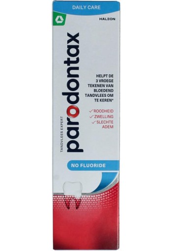 Parodontax Tandpasta fluoride vrij (75 Milliliter)