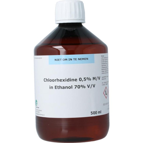 Orphi Chloorhexidine 0.5% in ethanol 70% (500 Milliliter)