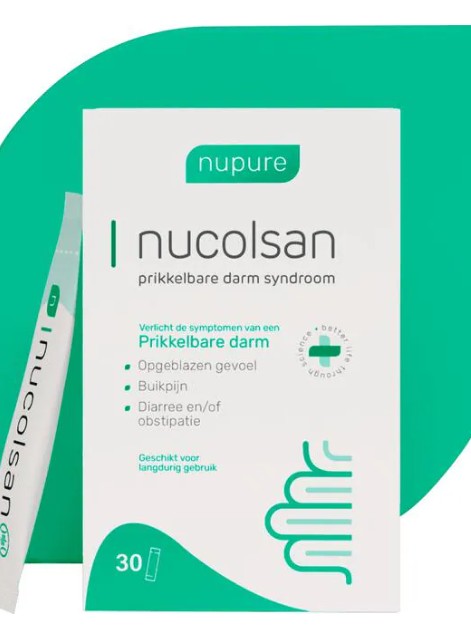 Nupure nucolsan - Prikkelbare Darm Syndroom, 30 sachets
